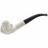 Lattice Claw Knurl Meerschaum Pipe