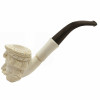 Zeus Smooth Knurl Meerschaum Pipe