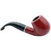 High Polished Full Bent Oom Paul Style Briar Pipe - PBR717117