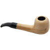 Dapper Long Shank Brass Ring Olive Wood Pipe