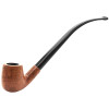 Polished Light Brown Italian Churchwarden Briar Pipe