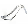 1 Pipe Metal Chrome Pipe Stand