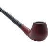Royal Red Apple Churchwarden Italian Briar Pipe - RBR819084CW