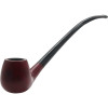 Royal Red Dublin Churchwarden Italian Briar Pipe - RBR819091CW