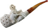 Deluxe Elephant Scene - Meerschaum Pipe - RM070115