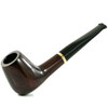 Dark Brown Straight Billiard Briar Pipe - RMBG3000R-06