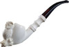 Deluxe Perched Owl Meerschaum Pipe - RMM01314