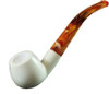 Medium Smooth Apple Meerschaum Pipe - RMM02006