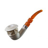 Deluxe Intricate Calabash Meerschaum Pipe - RMM02306