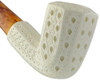 Regular Classic Lattice Panel Meerschaum Pipe - RMM03119