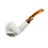 Deluxe Elephant Emblem Meerschaum Pipe - RMM06010