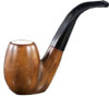 Regular Classic Sitting Estate Smooth Meerschaum Pipe - RMM31009