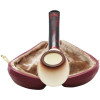 Apple Colored Rim Meerschaum Pipe