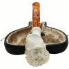 Signed Dunhill Knurl Meerschaum Pipe