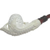 Deluxe Lattice Claw Meerschaum Pipe