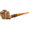 Colored Tiger Knurl Meerschaum Pipe