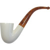 Smooth Oom Paul Dublin Meerschaum Pipe