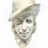 Signed A Govem Lady in Hat Meerschaum Pipe
