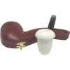 Calabash Smooth Meerschaum Pipe - S619475