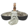 Deluxe Signed R Karaca Bearded Man Meerschaum Pipe - S718303