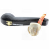 Designer Bowl Claw Meerschaum Pipe - S718327