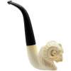 Oom Paul Ram Head Meerschaum Pipe