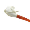 Deluxe American Eagle Catching Snake Meerschaum Pipe