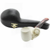 Lion Resting Meerschaum Pipe