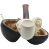 Lion Resting Meerschaum Pipe