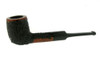 Tall Billiard Rustic Straight Briar Pipe - SEBR103