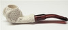 Mini Deluxe Claw Lattice Meerschaum Pipes with Velvet Chest
