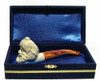 Standard Bacchus Meerschaum Pipes with Velvet Case