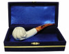 Standard Classic Imperial Meerschaum Pipes with Velvet Chest