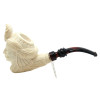 Deluxe Emin Moustached Sultan Meerschaum Pipe Pipe