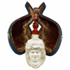 Deluxe Emin Oom Paul Style Green Lady Meerschaum Pipe