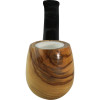Meerschaum Lined Dapper 9mm Olive Wood Pipe Meerschaum Lined Dapper 9mm Olive Wood Pipe