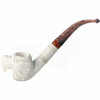 Eagle Beak Smooth Knurl Meerschaum Pipe