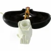 Deluxe Rose in Hand Meerschaum Pipe