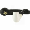Small Smooth Billiard Meerschaum Pipe