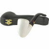 Dublin Smooth Oom Paul Style Meerschaum Pipe