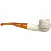 Apple 3D Lattice Meerschaum Pipe