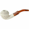 Deluxe Lattice Bulldog Meerschaum Pipe