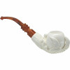 Deluxe Smooth Apple Bowl Claw Meerschaum Pipe