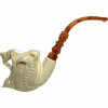 Special Baglan Signed Cobra in Claw Meerschaum Pipe Special Baglan Signed Cobra in Claw Meerschaum Pipe
