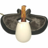 Deluxe Smooth Brandy Deep Bowl Meerschaum Pipe