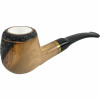 Meerschaum Lined Dapper Rusticated Olive Wood Pipe Meerschaum Lined Dapper Rusticated Olive Wood Pipe