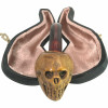 Pre-colored Dark Skull Meerschaum Pipe