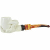 Backwards Claw Slightly Bent Meerschaum Pipe