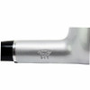 Silver Lacquer Billiard Vector Briar Pipe - Straight