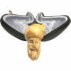 Pre-colored Pirate with Rusticated Shank Meerschaum Pipe Pre-colored Pirate with Rusticated Shank Meerschaum Pipe